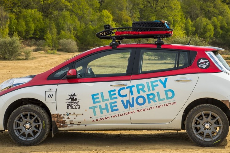 Elektromos autóval vágnak neki a britek a Mongol Rally-nak