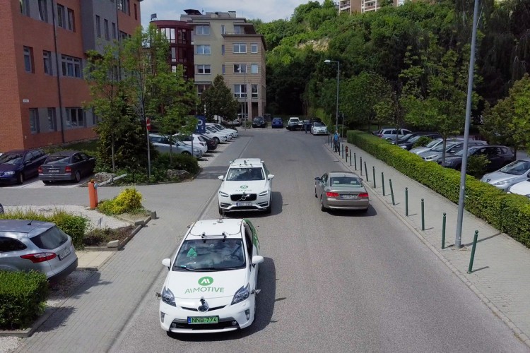 Önvezető autók járnak Budapesten